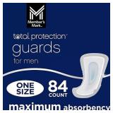 84ct Members Mark Mens Total Protection Guards