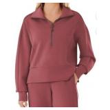 XS Women's Member's Mark Sandwash Half-Zip
