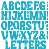 152pc Glitter Letter & Punctuation Stickers 3in