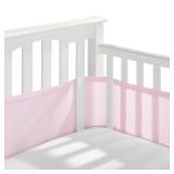 BreathableBaby Mesh Crib Liner 11x111in