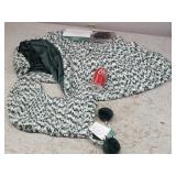Melange Knit Tree Skirt and Stocking