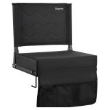 Dicprms Stadium Seat w/Back Support 17 13.4 16.2in
