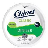 165ct Classic Paper Plates Chinet 10in
