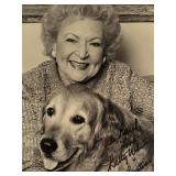 The Golden Girls Betty White signed photo