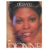 Dionne Warwick signed sheet music. GFA...