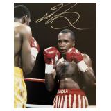 Boxer Sugar Ray Leonard Signed Photo