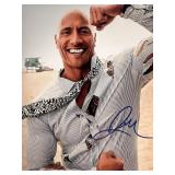 The Rock Dwayne Johnson signed photo