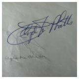 Clyde McPhatter original signature