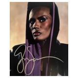 James Bond A View to a Kill Grace Jones signed...