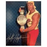 WWF Hulk Hogan signed photo