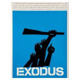 Rare Exodus 1960 original movie poster