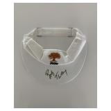 Golfer Bob Tway signed visor