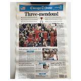 Chicago Bulls Three-Mendous! Chicago Tribune...