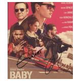 Baby Driver signed movie photo