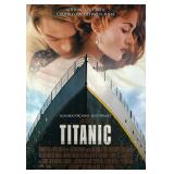 Titanic 1997 original one sheet movie poster
