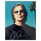 Singer Jackson Browne signed photo