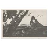 John Lennon signed note