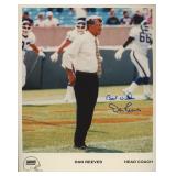 NY Giants Head Coach Dan Reeves signed photo