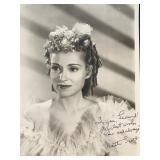 Ben Hur Martha Scott signed photo