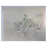 The Flintstones original hand drawn artwork for...