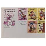 Dominica 1979 Disney Commemorative First Day Cover