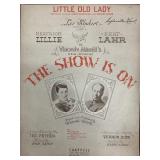 The Show Is On unsigned sheet music