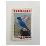 1990 25c Idaho Statehood Stamp