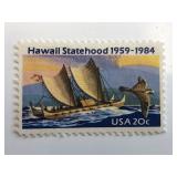 1984 20Â¢ Hawaii Statehood Commemorative Stamp