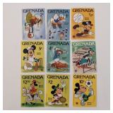 Grenada Disney Stamp Set