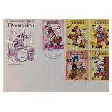 Dominica 1979 Disney Commemorative First Day Cover