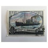 1977 A. Sibiryakov  Icebreaker Russian Stamp