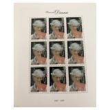 Princess Diana commemorative stamp set