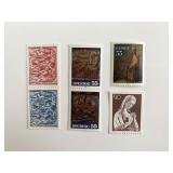 Sweden set of 6 stamps