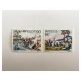 Sweden Bjorg Bern Set of 2 stamps