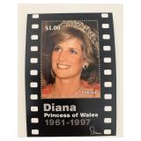 Diana Princess of Wales commemorative stamp