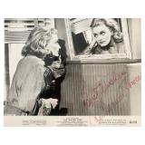 The Naked Kiss Constance Towers signed photo