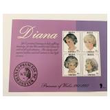 Liberia Diana Princess of Wales commemorative...