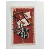 1965 5c Florida Settlement Commemorative  Stamp