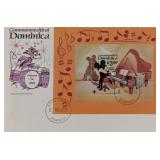 Dominica 1979 Mickey Mouse Commemorative First...