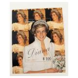 Diana Princess of Wales commemorative stamp