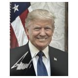 47th US President Donald Trump signed photo 47th US President Donald Trump signed photo