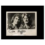 Jan and Dean signed photo Jan and Dean signed photo