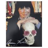 Author Anne Rice signed photo Author Anne Rice signed photo