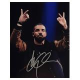 Rapper Drake signed photo Rapper Drake signed photo