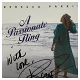 Rebecca Parris A Passionate Fling signed CD. Rebecca Parris A Passionate Fling signed CD.