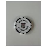 Caddyshack Bushwood Country Club poker chip Caddyshack Bushwood Country Club poker chip