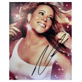 Mariah Carey signed photo Mariah Carey signed photo