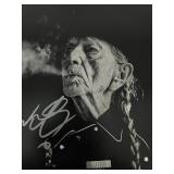 Willie Nelson signed photo Willie Nelson signed photo