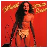 Ted Nugent signed Scream Dream album Ted Nugent signed Scream Dream album