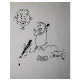 Sergio Aragones Mad Magazine original signed... Sergio Aragones Mad Magazine original signed...